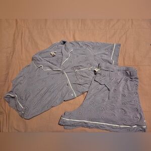 Victoria's Secret Light Purple Eyelet Pajama Set